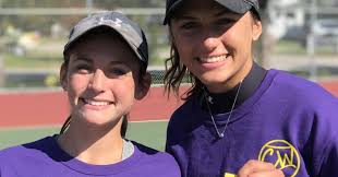 Casey-Westfield's Eva Richardson and Gwendalyn Eckerty ready for state  tennis tournament