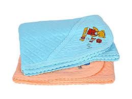 Using a soft, absorbent bath cloth to complete your shower routine helps you feel relaxed and rejuvenated. Buy Sathiyas 100 Soft Cotton Baby Hooded Towels Pack Of 2 Orange Blue1 Online At Low Prices In India Amazon In