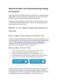 Jun 08, 2021 · way 2: What To Do When Your Iphone Ipad Keeps Asking For Password By Mariussmith304 Issuu