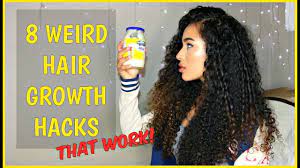 Because it's a little more finicky, curly hair is also more vulnerable to premature breakage, potentially making it hard to grow it out to longer lengths. 8 Weird Tips For How To Grow Long Curly Hair Quickly That Work Youtube