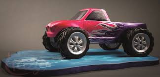 Monster Truck 3d Torte Monster Truck 3d Torten Fondant Anleitung