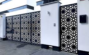 Apakah pagar rumah laser cutting tidak menutupi halaman dan teras? Jasa Pembuatan Pagar Laser Cutting Sumberjaya Laser