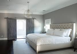 Very small tiles in shades of green and blue. Gray Bedroom Paint Colors Transitional Bedroom Benjamin Moore San Antonio Gray Cory Connor Design