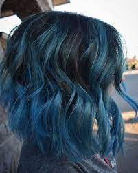 Popular Short Blue Hair Ideas In 2019 Sac Rengi Fikirleri Rengarenk Sac Golgeli Sac