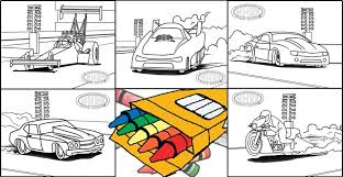 Nascar cars printables of impala ss #17 and #31. Color Our World Downloadable Racing Images For Your Kids To Color Nhra