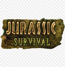 · jurassic world evolution has only been out for a little while now but people have already started to unlock hidden aspects of the game. Welcome To Jurassic Survival Hack Jurassic Survival Logo Png Image With Transparent Background Toppng