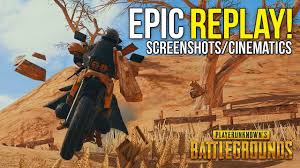 PUBG Replay Feature, Epic Cinematics & Screenshots! ~ PLAYERUNKNOWN'S  BATTLEGROUNDS - YouTube
