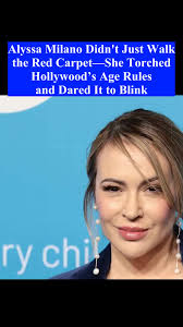 Red Carpet Allyssa Milano