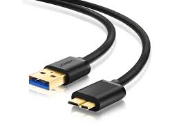 The key is to find a cable where the male and female ends are the same size. Wanmingtek Usb 3 0 A Male To Micro B External Hard Drive Cable For Wd My Passport And Elements Portable External Hard Drive Toshiba Seagate External Hard Drive Samsung 1 5ft 0 5maters Newegg Com