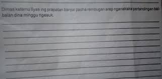 3 contoh iklan bahasa jawa terbaik smansa edu. Tolong Buatin Pecelathon Percakapan Dalam Bahasa Jawa Brainly Co Id