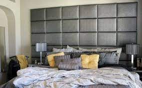Nathan james harlow wall mount faux leather or fabric upholstered headboard, adjustable height vintage brown straps with black matte metal rail, king, gray. Testimonials Gray Upholstered Headboard Headboard Designs Upholstered Headboard