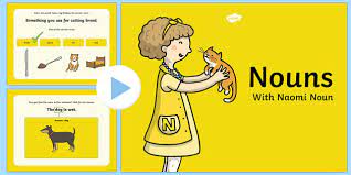 A noun is a word which names a person, place, thing, animal or idea. What Is A Noun For Kids Powerpoint Ks1 English Literacy