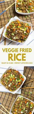Vegetarian Fried Rice One Of The Most Delicious Ways To Use Up Leftovers Hurrythefoodup Com Vegetarian Recipes Vegetarian Vegan Recipes Vegetarian Dinners