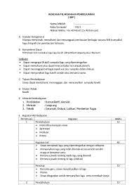 RPP Bahasa Sunda SMP Kelas VIII Semester 1