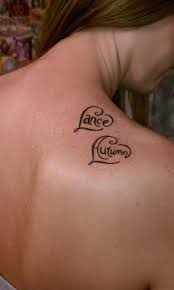 Name Tattoo In Heart Kalp Icinde Isim Dovmesi Bebek Dovmeleri Sevimli Dovmeler Dovme