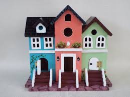 Bird Houses For Sale Near Me Decorative Hand Painted Birdhouse Small Wooden Birdhouse Multi Unit Birdhouse Condo St Hand Painted Birdhouses Bird Houses Painted Decorative Bird Houses