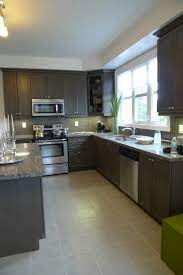 Great Example Of Rustoleum Cabinet Transformations Beautiful Update To Oak Cabinets Kitchens N Such Pinterest Quartz Counter Gray Cabinets And Count