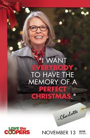 Pin By Cbs Films On Love The Coopers Diane Keaton Anniversary Cards For Wife Holiday Movie