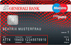 Number of banks (having bic/ swift code). Generali Bank Iban Und Bic