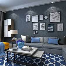 Dark grey wallpaper bedroom ideas. Papier Peint Modern Dark Grey Stripped Wall Papers Home Decor Stripe Wallpaper Roll For Living Room Bedroom Walls Papel Mural Wallpapers Aliexpress