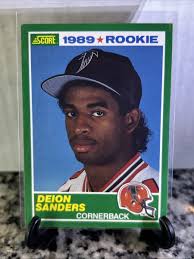 Deion Sanders Football SCORE Sports Trading Cards