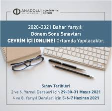 Ekampüs anadolu üniversitesi açıköğretim fakültesi öğrenme yönetim sistemi Acikogretim Iktisat Ve Isletme Fakulteleri 2020 2021 Ogretim Yili Bahar Donemi Donem Sonu Sinav Duyurusu Anadolu Universitesi