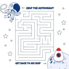 Everyone loves mazes, young and old. Labyrinth Fur Kinder Mit Raumelementen Kostenlose Vektor