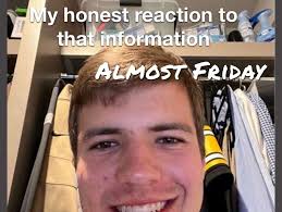 ALMOST FRIDAY MARQUETTE! We hope that you are all having a fantastic finals  week and everything is going smoothly! We hope that you have a fantastic  summer and we will see you