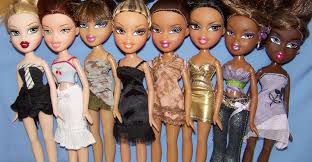 Bratz Skin Tones Colorful Dresses Angel Dress Up Fashion Angels