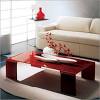 Set against gray and white decor, this tufted, lipstick red living room set is a callback to hollywood's heyday. 3