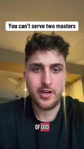 A man that’s devided between God and the world won’t enter the kingdom of  God#jesus #god #trending