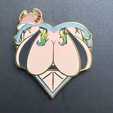 Anime Miss Kobayashi's Dragon Maid Tohru Boobs Badge Metal Pin  Collectible Heart | eBay