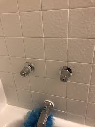 Remove the screws that hold the faucet handles on to the faucet base. Bathtub Faucet Leaking And Won T Turn Off Diy Home Improvement Forum