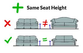 The first living room mixes a traditional sofa, loveseat and table set with modern rug, lamp and accent table.in the second, a contemporary sectional, cocktail ottoman and end table pair beautifully with a traditional tribal patterned rug. How To Mix And Match Your Furniture Couches Pretty Purple Door
