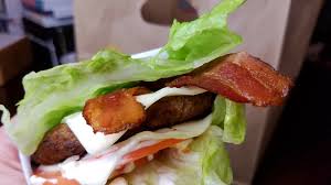 My Low Carb Dinner Last Night A Hardee S Frisco Burger In A Lettuce Wrap Nobunintended Low Carb Dinner Healthy Groceries High Protein Low Carb Recipes
