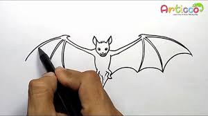 How To Draw Bat Step By Step Youtube How do bats draw simple pictures (page 1). how to draw bat step by step