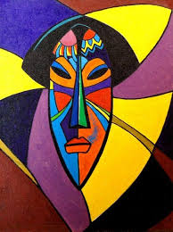 African masks coloring page from africa category. African Mask Drawing By John Hudson Hawke Artmajeur