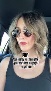 “Your hair is too long” energy?, I saw the sign… made the cut (and added a  little tone for good measure)., She’s back, baby., #ISawTheSign  #HairChopEnergy #FreshCutVibes #ShortHairEnergy