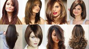 In this type, the hair on the sides is left slightly longer and cut in layers. 70 Hair Cutting For Girls Hair Style Ladies Hair Cut U Cut V Cut Layer Step Cut Flick Youtube