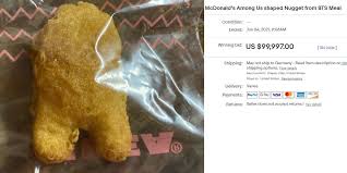 Lakas ng bts meal ngayon. Ebay 100 000 Us Dollar Fur Ein Chicken Mcnugget Was Ihn So Besonders Macht Pc Welt