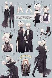 Nier Automata 2b 9s Nier Automata Automata Anime