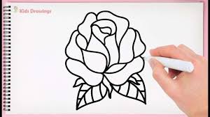 15 Drawings Of Roses Step By Step Drawingwow Com In 2020 Rose Drawing Simple Roses Drawing Flower Drawing