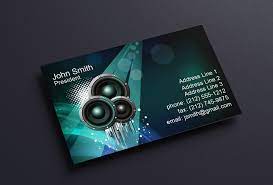 As we all know a disc jockey is the one that spins our favorite tunes. Dj Business Card Templates Disc Jockey Business Cards