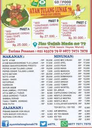 Selalu Diperbarui Menu Ayam Tulang Lunak 79 Gajah Mada