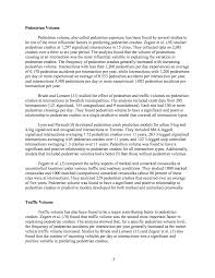 Flesh out the plot or your argument and focus on creating clean transitions from one point to the next. Chapter 2 Literature Review Pedestrian Safety Prediction Methodology The National Academies Press