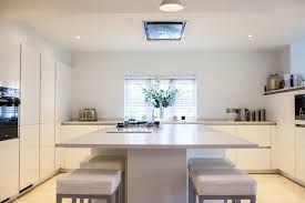 You can also work with an existing island by choosing ultraplush upholstered tall benches. Contemporary Worktops With Hob In Island Unit Solidity