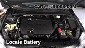 Toyota smart key fobs house a mechanical key to help you get inside of your vehicle when the smart key stops working. How To Jumpstart A 2009 2013 Toyota Corolla 2012 Toyota Corolla Le 1 8l 4 Cyl