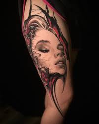 Kyla came in today so I could grab a couple healed pics of the piece we did  at the Wellington Tattoo Convention 🤘