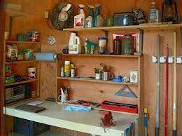 Browse 189 garden shed interior on houzz. Garden Shed Shed Interior Storage Shed Plans Shed Interiors