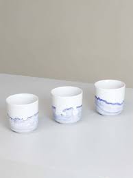 Tide Bowl By Anna Badur White Pottery Pottery Glass Ceramic